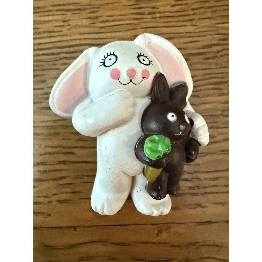 Vintage 1980s Easter Unlimited Bunny Brooch S Lehman Rabbit Lapel‎ Pin